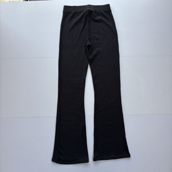 Vince Size XS Lot Of 2 Ribbed Stretch Flared Pull On Pant High Rise Soft Lounge - Picture 5 of 15